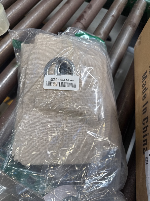 Photo 1 of RYB HOME Sheer Curtains 84 inch Length - Linen Textured Grommet Semi Sheer Privacy Light Filtering Shabby Chic Curtains for Living Room Sliding Glass Door, W 60" x L 84", 1 Panel, Angora