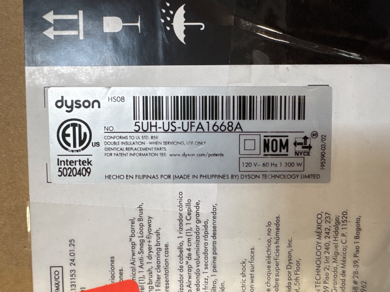 Photo 1 of Dyson Airwrap i.d. Multi-Styler, Allure Winner, Bluetooth Connected, No Heat Damage, 6-in-1 Versatility, Intelligent Hair Styler