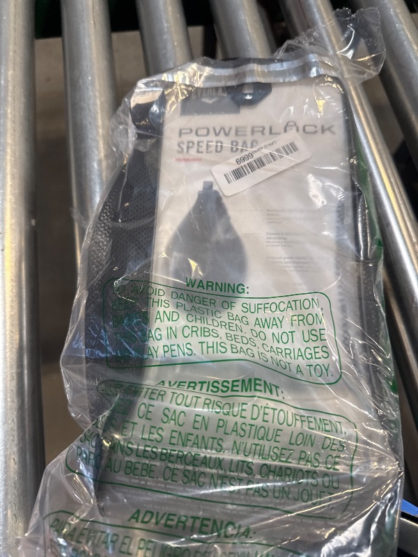 Photo 1 of Everlast Powerlock Speed Punching Bag | Premium Leather Speed Bag for Boxing & MMA | Durable Reflex Training Boxing Bag for Hand Speed Accuracy & Home Gym Workouts