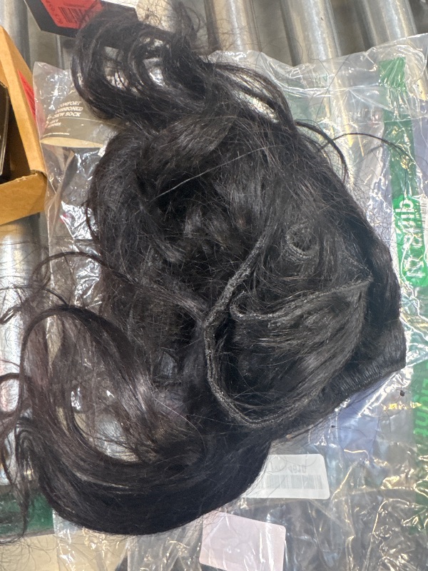 View 2 of 12A Human Hair Bundles 18 20 22 24 Inch Raw Body Wave 4 Bundles Human Hair 100% Unprocessed Brazilian Virgin Hair Quick Weave Extensions Natural Black
