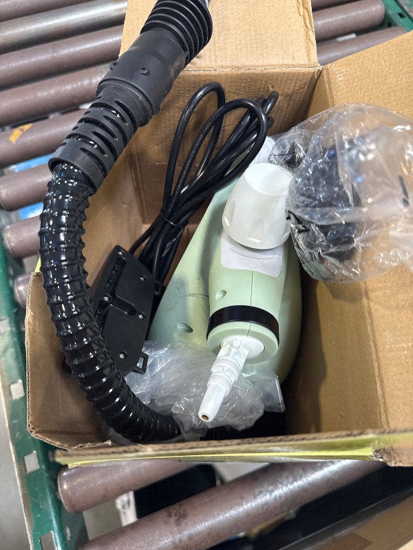 Photo 1 of 1200W Handheld Steam Cleaner for Home, Powerful Natural Multi?Surface Steam Cleaner with 11 Accessories, 11.8oz Pressurized Steamer for Deep Cleaning Tile, Grout, Showers, Bathrooms, Kitchens & Car