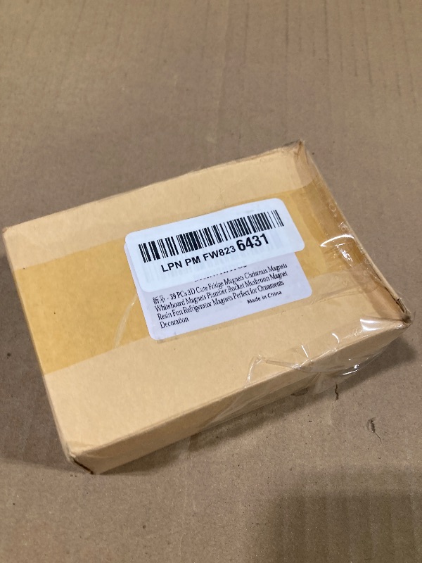 Photo 1 of 39 PCs 3D Super Mario Fridge Magnets Christmas Magnets Whiteboard Magnets 39 Full Combo Resin Cute & Fun Refrigerator Magnets Perfect for Ornaments Decoration