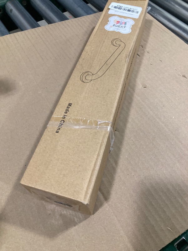 Photo 1 of 2 Pack 16 Inch Shower Grab Bar Satin Brushed Nickel, ZUEXT Stainless Steel Safety Grab Bar Handle, Bathroom Balance Bar, Safety Hand Rail Support - Handicap, Elderly, Injury, Senior Assist Bath Handle