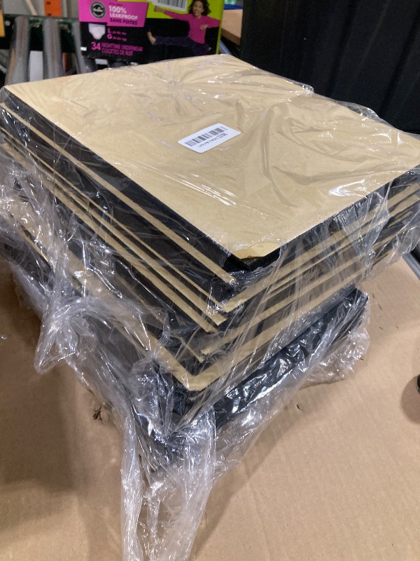 Photo 1 of 12Pack Acoustic Panels, Self-Adhesive 3D Brick Pattern Sound Proof Panels for Walls, Decorative Sound Dampening Wall Panels for Recording Studios, Offices, Home, 12"×12"×0.4", Black