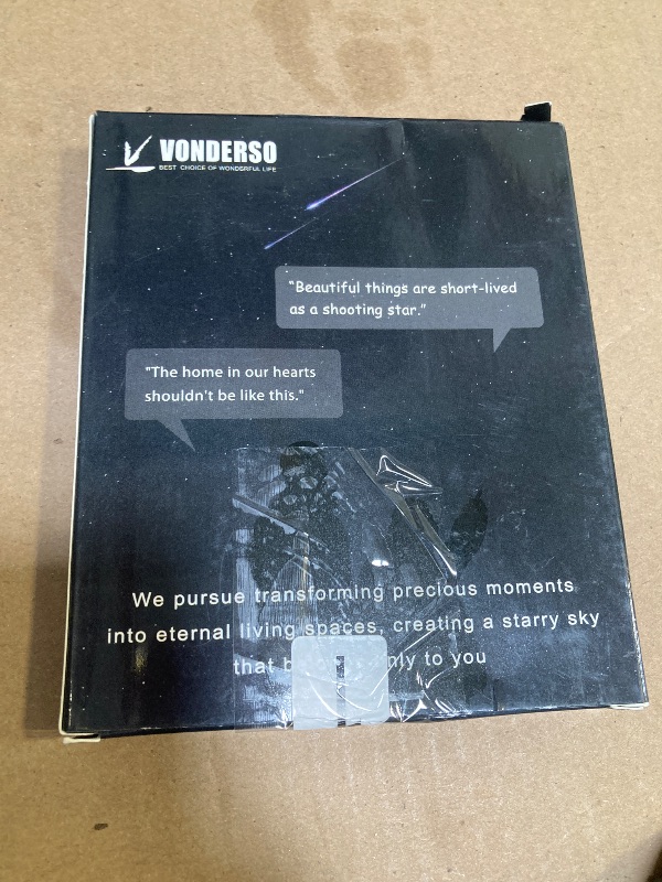 Photo 1 of 5 Inch Floating House Number 1, VONDERSO Black Metal Modern Outdoor Address Sign for Yard Street and Mailbox, Zinc Alloy Solid Address Numbers and Letters with Exquisite Drawing Process