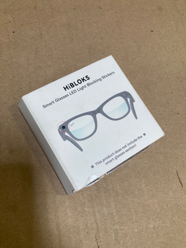 Photo 1 of 12Pcs LED Light Blocking Stickers Compatible with Ray-Ban Meta Wayfarer/Skyler/Headliner (Gen 2) & Oakley Meta HSTN Smart Glasses Accessories, Low-Tack Restickable Blackout LED Light Covers Sticker