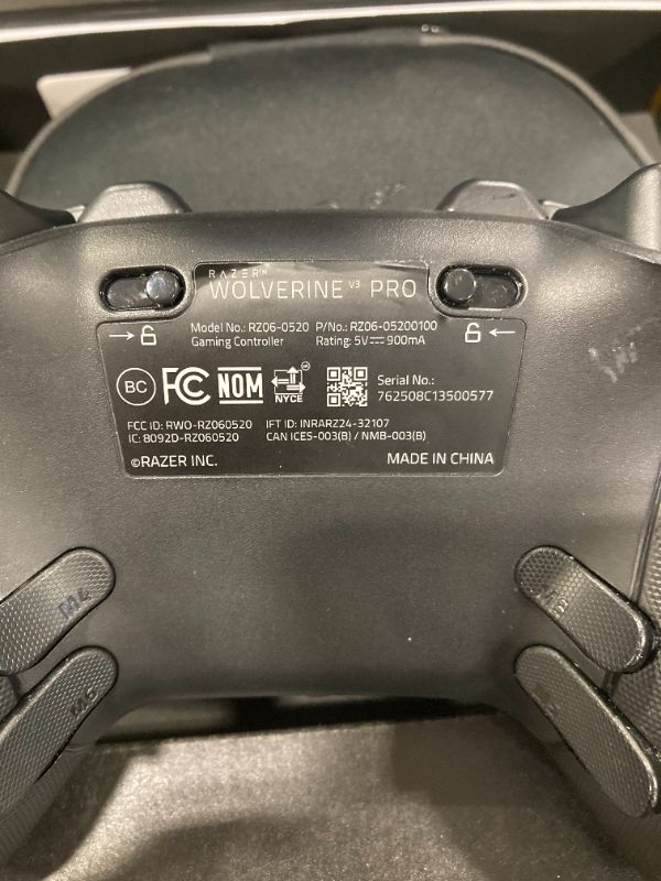 Photo 1 of * NON- FUNCTIONAL * Razer Wolverine V3 Pro Wireless Gaming Controller: Licensed for Xbox Series X|S, Xbox One, Windows PC - 6 Remappable Buttons - Fast Triggers - Customizable Thumbsticks - Wired Tournament Mode - Black