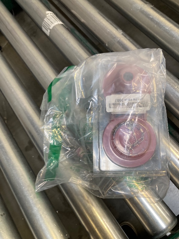 Photo 1 of 2 Pack 2-Inch Toilet Flapper Replacement Kit, Universal Flush Valve Flapper – Fits Kohler, Toto & American Standard, Water-Saving Rubber with Stainless Steel Chain & Hook, Easy to Install (Red)