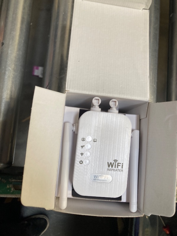 Photo 1 of WiFi Extender,WiFi Extender Signal Booster for for Home & Outdoor,Device Servers Covers Up to 6000 Sq. ft and 35 Devices,Internet Booster