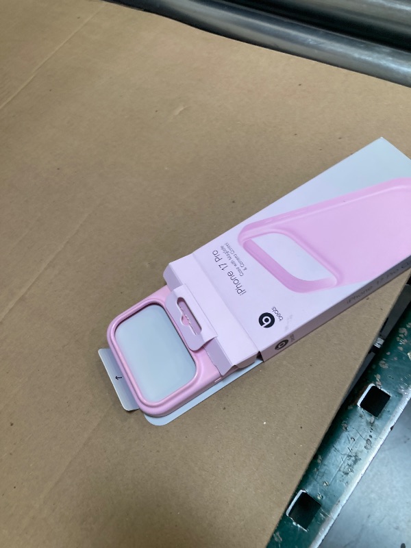Photo 1 of Beats iPhone 17 Pro Case with MagSafe & Camera Control, Matte Finish, Microfiber Lining – Pebble Pink