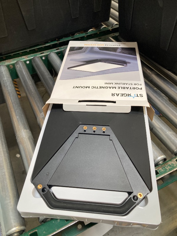 Photo 1 of STARGEAR Starlink Mini Magnetic Mount with Protective Silicone Case, 2 in 1 Satellite Dish Mounting Kit & Cover with 200lbs Magnet Bases Handle Shoulder Strap & 1/4"-20 Nuts for RVs Car Boat/Road Trip