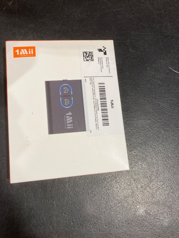 Photo 1 of 1Mii Bluetooth 5.3 Transmitter Receiver for TV to Wireless Headphones, Dual Link aptX Adaptive/Low Latency/HD Audio, Aux Bluetooth Audio Receiver Adapter for Home Stereo, Airplane, Boat, Gym