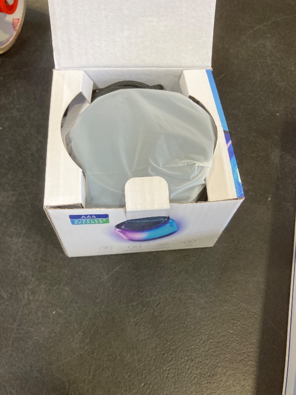 Photo 1 of LENRUE Portable Bluetooth Speakers with Colorful Lights, Loud Sound, Small Bluetooth Speaker with Wireless Stereo Pairing, Mini Gifts for Kids, Teen, Girls, Boys, Women