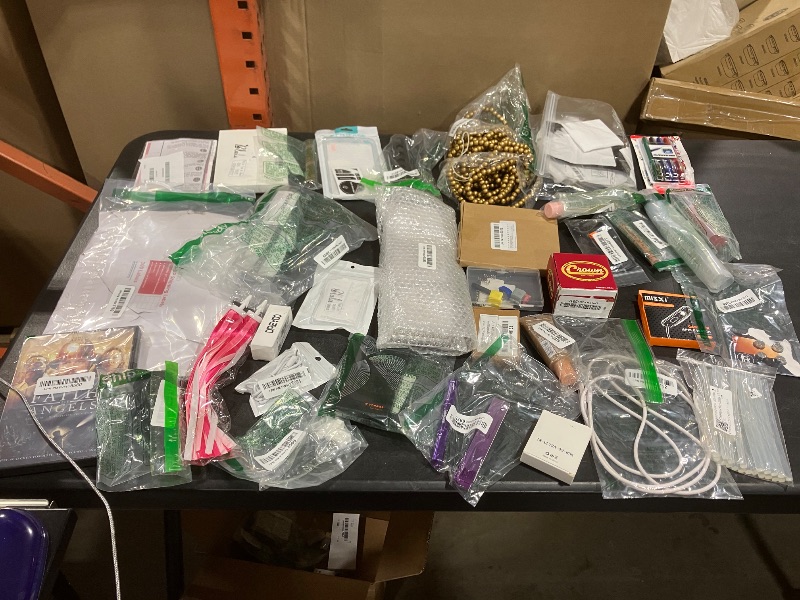 Photo 1 of 35 piece bag lot new and used items no returns 