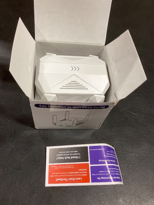 Photo 1 of 2100Mbps WiFi Extender -AC2100 WiFi Extender Signal Booster with Gigabit Ethernet Port, WiFi Booster Dual-Band(5.8G&2.4G) Coverage to 12888 sp.ft, Faster Speed, Compatible with Multiple Devices