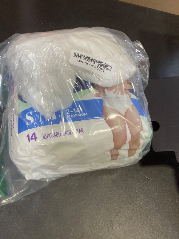 Photo 1 of Always Discreet Postpartum and Adult Incontinence Underwear for Women, Small/Medium, Maximum Protection, 14 Count