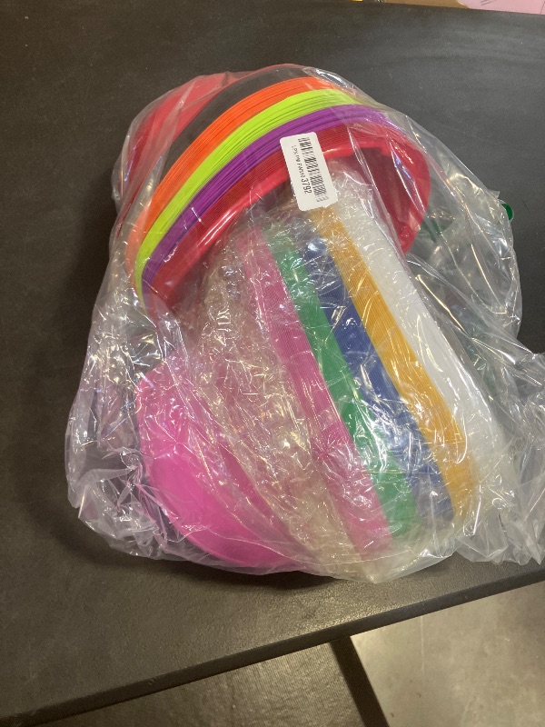 Photo 1 of 150 Pack Kids Plastic Construction Hat Bulk Worker Helmet Hard Hat Builder Hat for Boys Girls Construction Birthday Dress up Party Supplies (Color Style 2 (10 Colors))