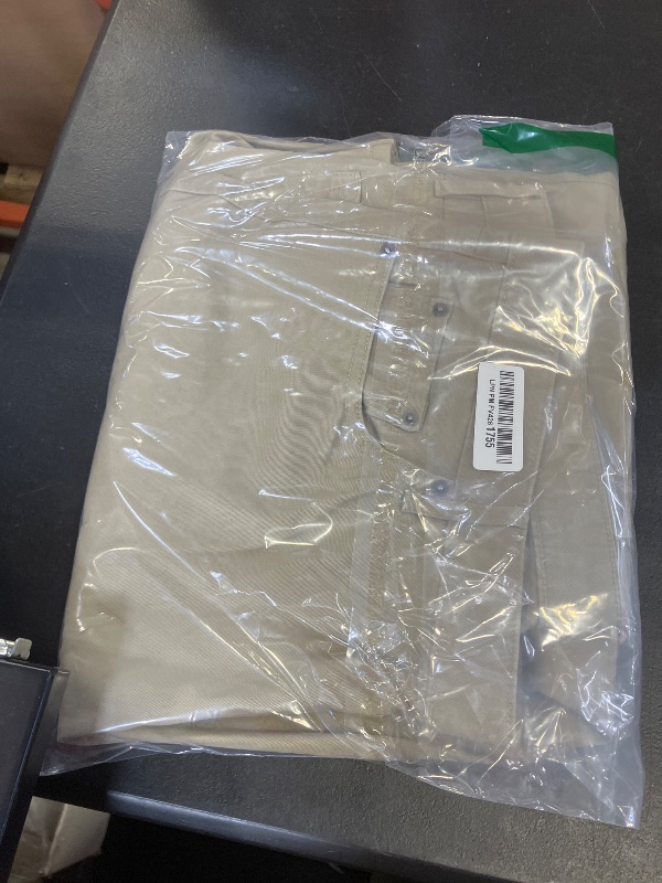 Photo 1 of Amazon Essentials Men's 5-Pocket Stretch Twill Casual Pants, Khaki Brown, 42W x 30L