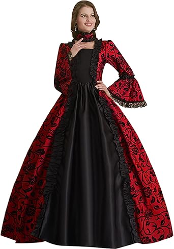 Photo 1 of  Women's Victorian Rococo Dress Inspiration Maiden Costume Vintage Dress
small