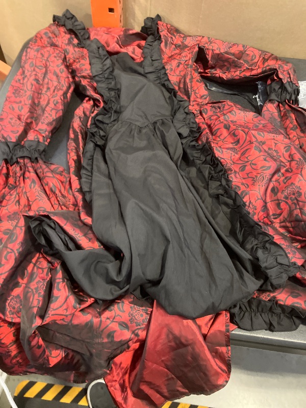 Photo 1 of  Women's Victorian Rococo Dress Inspiration Maiden Costume Vintage Dress
small