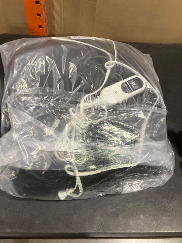 Photo 1 of Heated Blanket Electric Blanket Full Size 84"x72" Fast Heating Electric Blanket with 12 Hours Auto-Off and 6 Heating Settings Overheat Protection Cozy Soft Flannel Heated Throw Blanket ETL-Certified