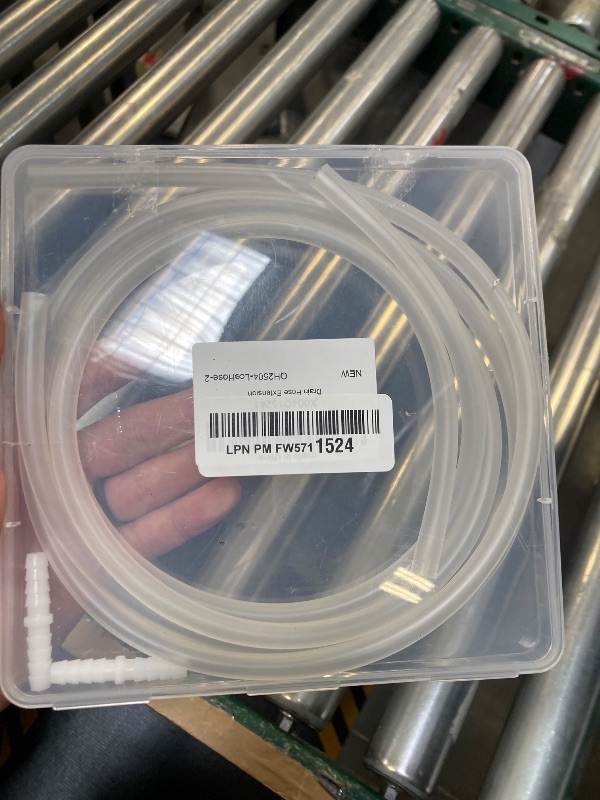 Photo 1 of 2-Pack Drain Hose Extension for Nugget & Opal Ice Maker, 1/4'' ID and 3.3 Feet Drain Hose Extension for Nugget Ice Maker, Ice Maker Hose Replacement Made for Nugget Accessories