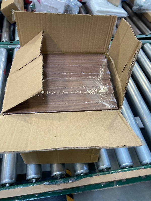 Photo 1 of 4 Pack 8"x 10" Shadow Boxes Frame Display Cases Wood Deep Shadowbox for Photos, Dried Flowers, Handicrafts Picture Frames for Wall Tabletop (Walnut Wood, 8x10)