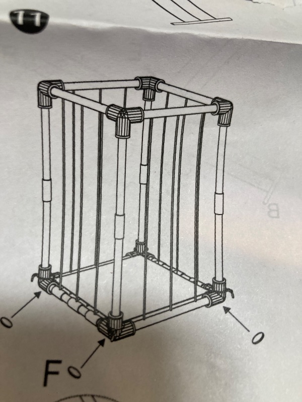 Photo 1 of  Stuffed Animal Storage Holder, Toy Organizer, PVC Plush Storage Organizer Shelf for Kids Play Room, White