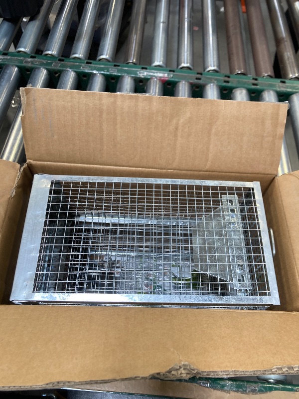Photo 1 of 2 Packs Humane Rat Trap Outdoor, Wanqueen Humane Mouse Traps Indoor for Home, Small Rodent Chipmunk Trap and Other Live Animal Cage Catch and Release