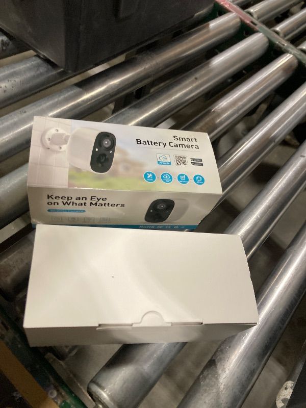 Photo 1 of Security Cameras Wireless Outdoor Indoor, 2K Battery Powered WiFi Camera for Home Security, AI Motion Detection, Color Night Vision, IP66 Weatherproof, 2-Way Talk, Siren Alarm, SD/Cloud Storage
