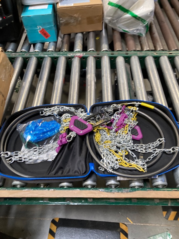 Photo 1 of SNOCATENA Auto Tightening Snow Chains for Car – Quick Fit, Easy Installation, Reusable Universal Tire Chains for Winter Emergency Traction (Set of 2)