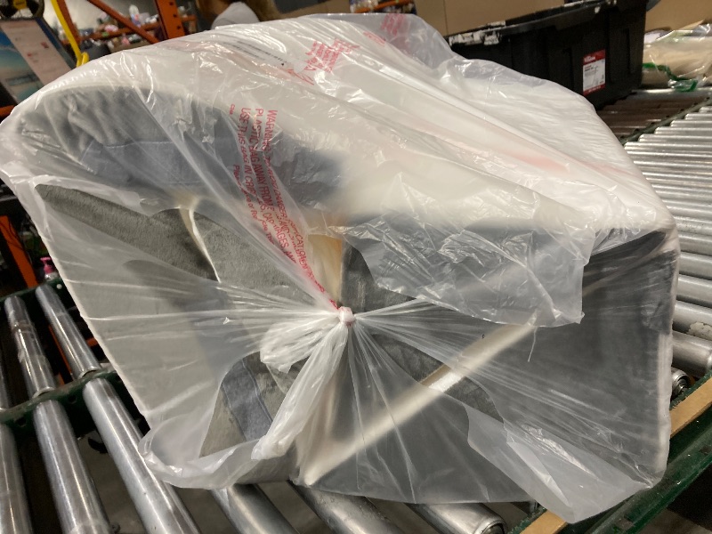 Photo 1 of 4PCS Orthopedic Bed Wedge Pillow Set for Sleeping, Post Surgery Foam Support Pillows for Back, Neck and Leg Pain Relief, Adjustable Triangle Pillow – Acid Reflux, GERD & Snoring Recovery, White Grey