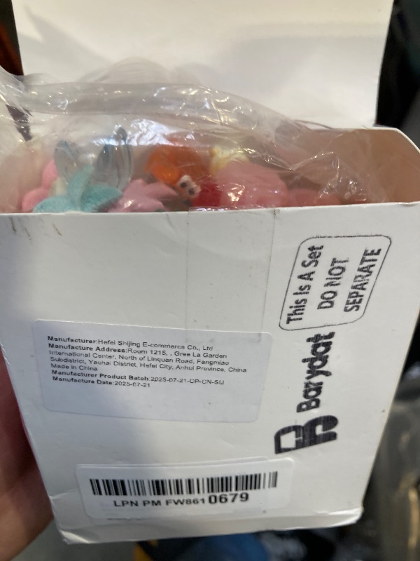 Photo 1 of Barydat 400 Pcs Mini Resin Animals Figures Bulk for Pranks Hide Crafts Resin Miniature Accessories Mini Stuff for Valentine's Day Easter Party Favors Garden Decoration(Lovely)