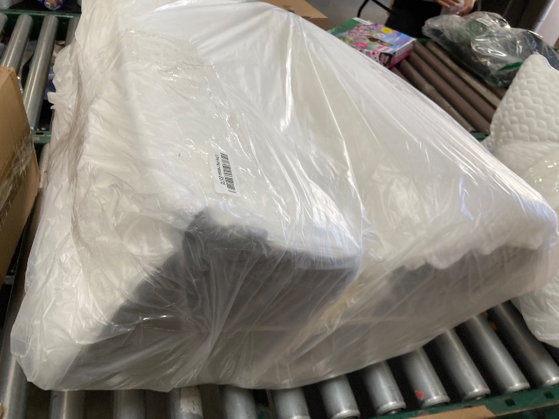 Photo 1 of 4PCS Orthopedic Bed Wedge Pillow Set for Sleeping, Post Surgery Foam Support Pillows for Back, Neck and Leg Pain Relief, Adjustable Triangle Pillow – Acid Reflux, GERD & Snoring Recovery, White Grey