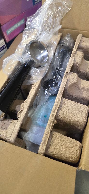 Photo 1 of CASABREWS CM5418 Espresso Machine 20 Bar, Compact Espresso Maker with Steam Milk Frother, Stainless Steel Coffee Machine with 34oz Removable Water Tank for Cappuccino, Small Latte Machine, Silver