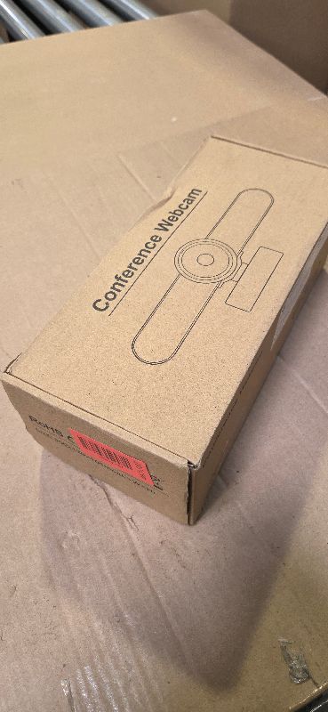 Photo 1 of 4K Webcam Conference Call TV Room Web Camera with Dual Microphones &Speaker, | All-in-One USB Video Camera, 116° Wide Angle, AI Auto Framing | Compatible with Zoom, OBS