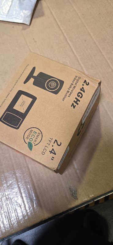 Photo 1 of VTimes Baby Monitor with Camera and Audio, Video Baby Monitor No WiFi Night Vision 2.4" LCD Screen Portable Baby Camera Monitor Alarm Lullaby Temperature Sensor and 1000ft, Ideal for Baby/Elderly/Pet