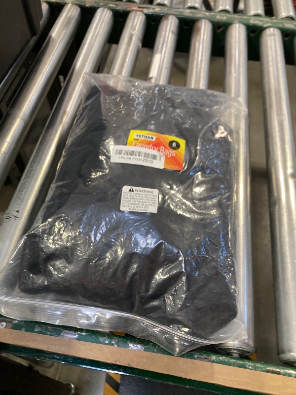 Photo 1 of YETHAN Extra Large Laundry Bag 6 Pack, Travel Laundry Bags with Drawstring Closure, 30"x40", for college, dorm and apartment dwellers (6Pcs Black)