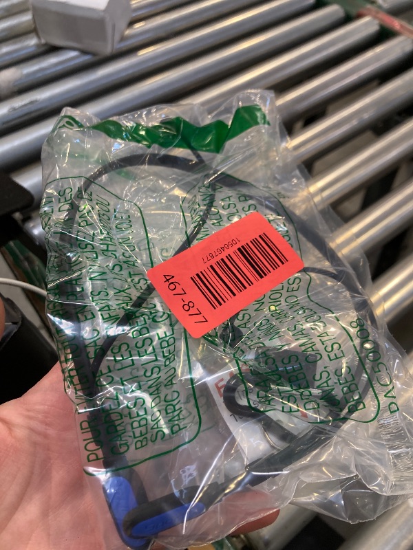 Photo 1 of GOGOSODU Compatible Airpods Strap, Silicone Anti-Lost Strap Wire Connector Sports Neckband Strap Compatible for Airpods Pro 3/2/1, Airpods 4, 3, 2, 1, Black with Dark Blue