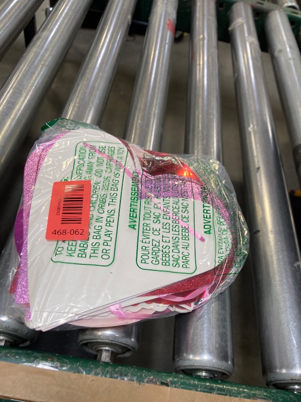 Photo 1 of 53pcs Galentines Day Decorations Set Include No-DIY Pink Red Glitter Happy Galentines Day Banner Heart Garland Hanging Swirls Honeycomb Centerpieces for Home Office Galentine’s Party Decor Supplies