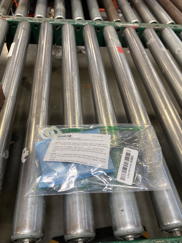 Photo 1 of KOHLER 87115-CP Left Trip Lever Service Kit, Polished Chrome, Left Replacement Trip Lever kit Toilets, Composed of Durable Materials