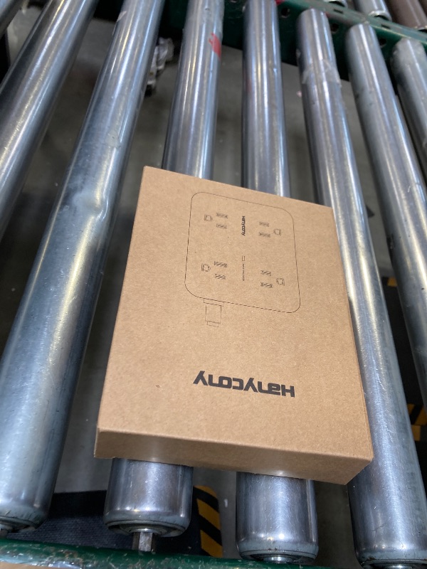 Photo 1 of 10 Ft Surge Protector Power Strip, HANYCONY Extension Cord with 8 AC Outlets 4 USB (2 USB C) Ports, Flat Plug, Wall Mount Desk USB Charging Station for Home