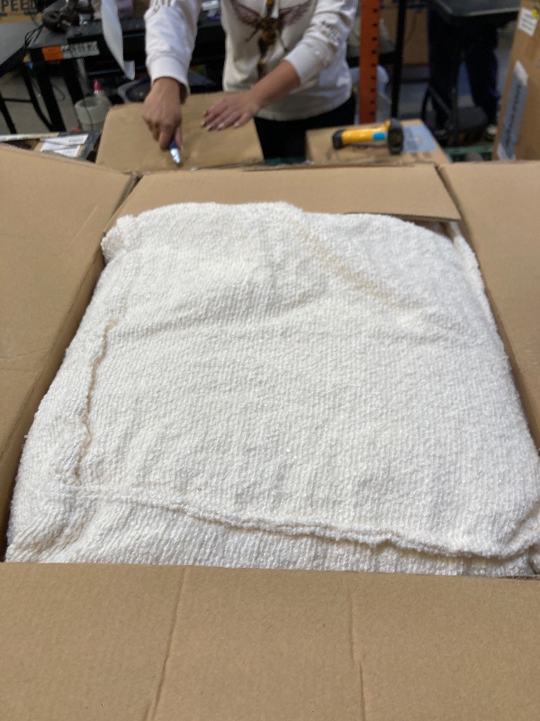 Photo 1 of ZICOTO Beautiful Boucle Pouf Ottoman and Foot Rest - Elevate Your Living Room Decor with Lightweight Comfort and Charm - A Round Modern Foam Filled Foot Stool Perfect to Rest Your Feet