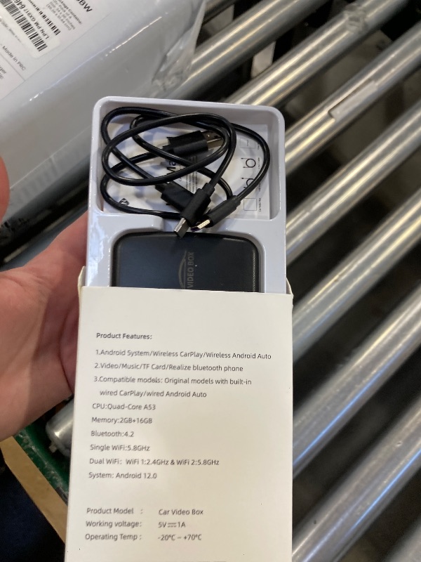 Photo 1 of 2025 Upgraded Wireless CarPlay and Android Auto Adapter -Built in YouTube Support TF Card,Magic Car Play AI Box Convert Wired to Wireless Dongle, Apple Carplay Adapter for Cars from 2016