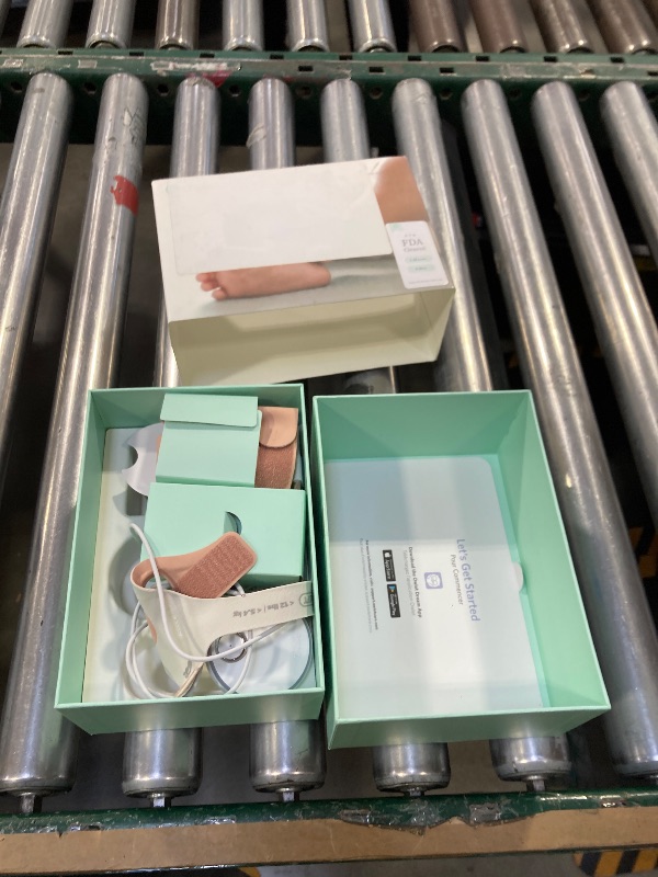 Photo 1 of Owlet Dream Sock® - FDA-Cleared Smart Baby Monitor - Track Live Pulse (Heart) Rate, Oxygen in Infants - Receive Notifications - Dusty rose