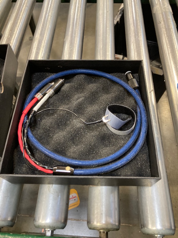 Photo 1 of Viborg LC800 Tonearm Cable (5N OFC Silver Plated) 5 Pin DIN to 2RCAs Phono Wire Turntables Analog Cable with Rhodium Plated RCA Plug (3.3FT/1M)