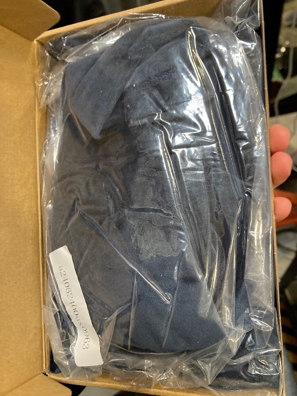 Photo 1 of uxcell 2 Pcs Sofa Armrest Covers Stretch Couch Armrest Cover for Chairs Sofas Couch Arm, Scratch-Resistant Sofa Arm Cover, Navy Blue