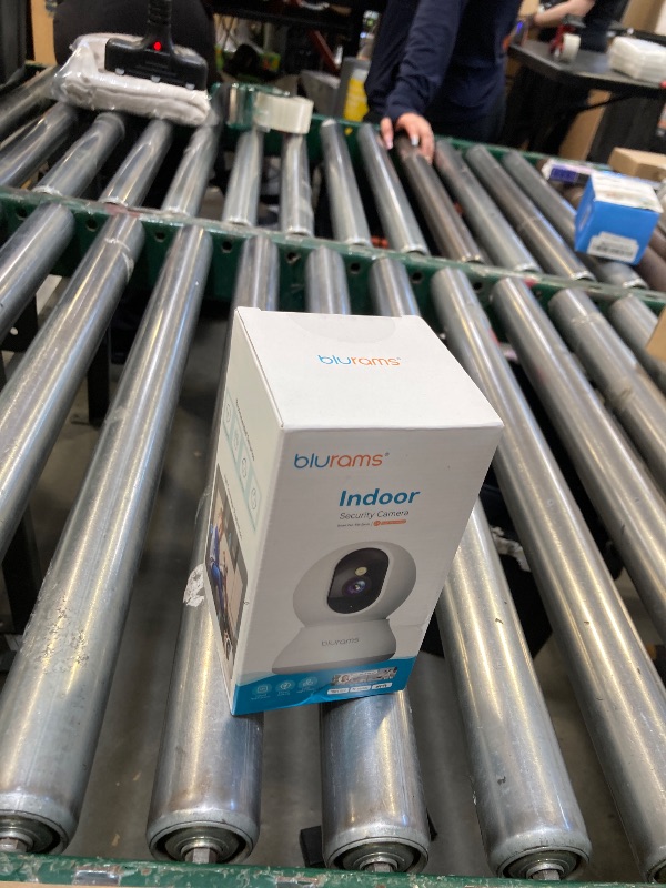 Photo 1 of Security Camera 2K, blurams Baby Monitor Dog Camera 360-degree for Home Security w/Smart Motion Tracking, Phone App, IR Night Vision, Siren, Works with Alexa & Google Assistant & IFTTT, 2-Way Audio