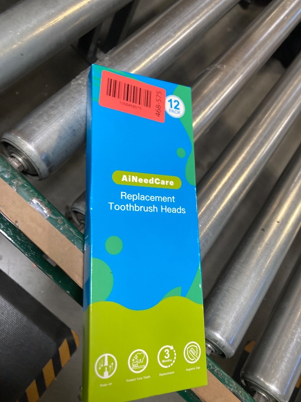 Photo 1 of 12 Pack Toothbrush Replacement Heads for Philips Sonicare, Electric Brush Heads Compatible with Phillips Sonic Snap-on Care Head (White)