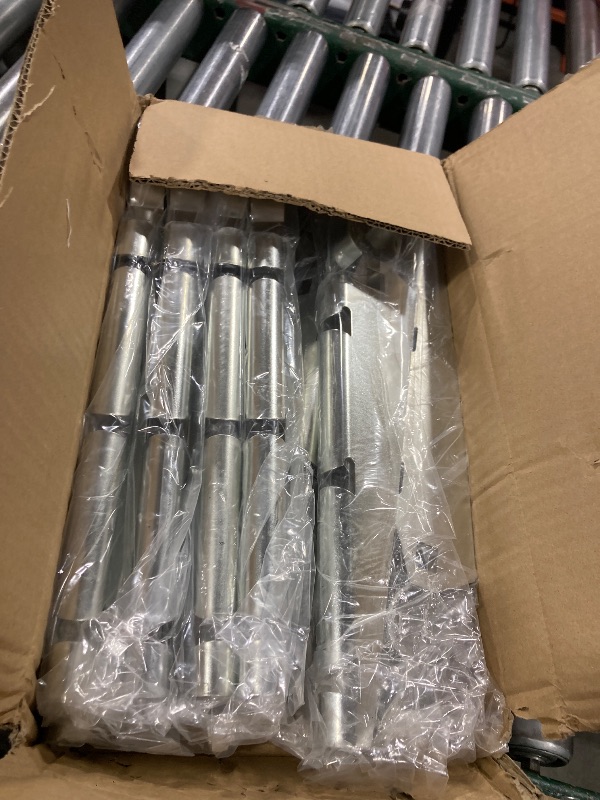 Photo 1 of 10 Pack Barbed Wire Arm for Top Rail Chain-Link Fence,Galvanized Steel Fence Height Extender for Garden Outdoor, Cornered Barbwire Arm Barbwire Arm Extensions for Chain Link Fence (1-5/8“-10 Pack)